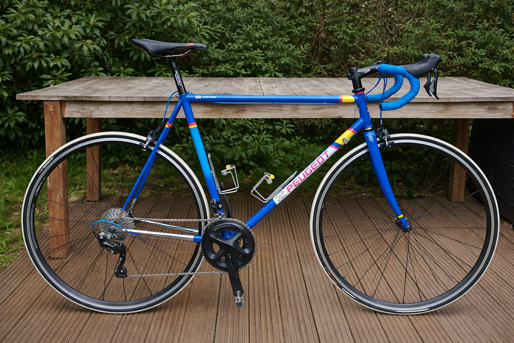 The completed Peugeot Reynolds 708 build
